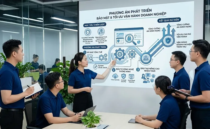 Bảo mật tạo nên lợi thế tăng trưởng.