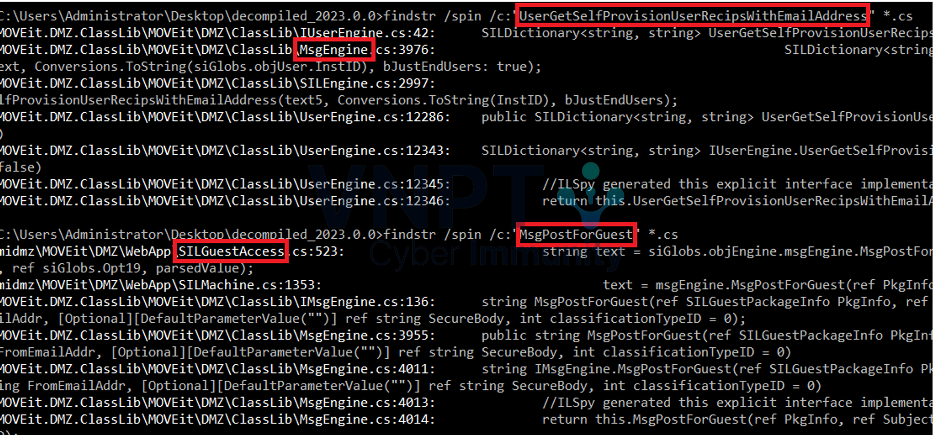 File Transfer Cve Analysis CVE-2023-34362 & CVE-2023-35036 (MOVEit Transfer) - VNPT Cyber ...