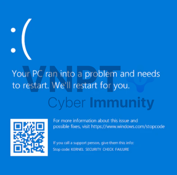 KERNEL_SECURITY_CHECK_FAILURE